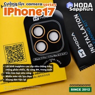 Tempered glass camera for iPhone 17 Pro Max Air Hoda Sapphire - Classy protection, standard color (X