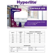 CAHAYA HYPERLITE LED Bulb SNI Capsule Capsule 5W 7W 10W 14W 18W 26W White Light Original E27 LED Bul