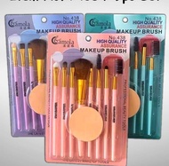 Set Kuas Make Up 9in1 - Make Up Brush Spons High Quality