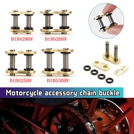 428 520 525 530 428H 520H 525H 530H Motorcycle Transmission Chain O-ring Material Chain Gold Rivet C