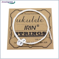 AMAZ U105 Ukulele Strings Nylon Soprano Concert Tenor Ukelele Strings Musical Instrument Replacement Part