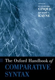 The Oxford Handbook of Comparative Syntax Richard S. Kayne