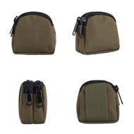 Mini Multifunctional Nylon Coin Pouch – Portable Zippered EDC Pouch – Small Gear Organizer for Keys 