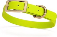 Viper Biothane Heavy Duty Waterproof Dog Collar Strong Coated Nylon Webbing w/ Solid Brass Hardware 