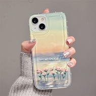 Transparent Airbag Case Compatible for Samsung S21 S22 S23 Ultra A14 A13 A12 A04S A03S A52 A51 A71 A34 A50 A50S A02s A22 A32 A23 A54 A11 Phone Case Shockproof Air Cushion TPU Silicone Protective Cover