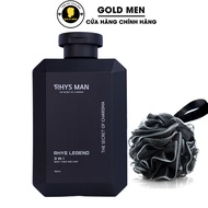 Sữa tắm gội nam RHYS MAN hương nước hoa 3 in 1 Rhys Legend 350ml [CHÍNH HÃNG]