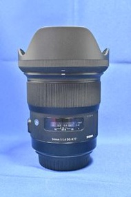 新淨 Sigma 24mm F1.4 ART for Canon 大光圈定焦 風景 人像一流 R機可用 R5 R6 R8 5D 6X 1DX