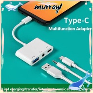 MURRAY OTG Adapter 3 in 1 Tablet USB Splitter Data Transmission