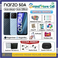 REALME NARZO 50A 50 A RAM 4/128 GB | RAM 4/64 GB GARANSI RESMI REALME INDONESIA