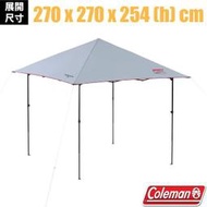 RV城市【美國 Coleman】快搭遮陽帳 II M+ 270cm 黑膠客廳帳 速立炊事帳 野營帳篷_CM-38823