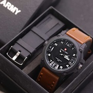 Jam Tangan Swiss Army SA 7169 Tanggal Hari Aktif - Day date casual swiss army watch for men - Jam Ta