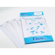 [ERASVN] Level I test paper (15 double sheets, DL: 100g/m2) E750