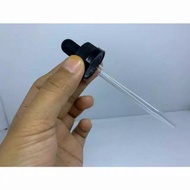5pcs Pipet Kaca 60ml Tutup Pipet Dropper 60ml Pipet Bening Pipet Lancip