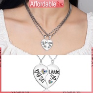 GLO Good Friend Big Sister Little Sisters Necklace Stainless Steel Matching Necklace