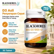 Blackmores Bio D3 1000 IU 30 Softgel | Vitamin D3 Asli
