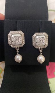 Chanel Earrings 全新22c ab7703 珍珠鑽石耳環
