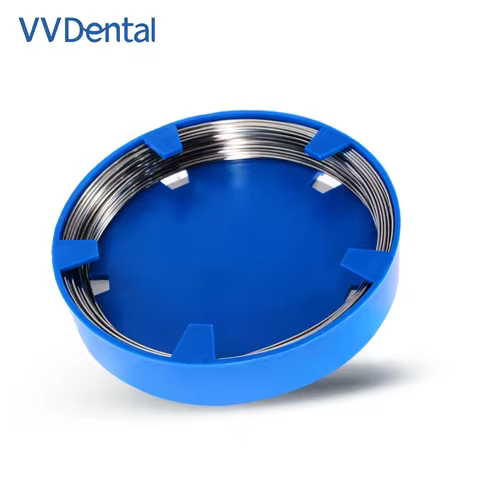 VVDental Dental Orthodontic Teeth Braces Wire 0.5/0.6/0.7/0.8/0.9/1.0/1.2 mm Stainless Steel Arch Wi
