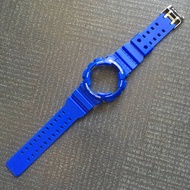 Bezel strap bnb casio gshock g shock ga 100 gd 100 gax 100 gd 110 gd 120 ga 110 ga 120 biru