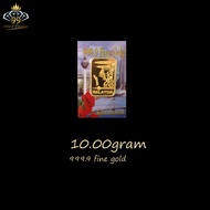 (99 Gold) BUNGA RAYA Gold Bar, FINE GOLD 9999/24k (10gram)