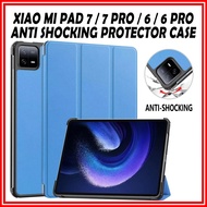 Case For Xiao Mi Pad 7/6/6 Pro Case Mipad 6 Pro Hard PC Protector Casing Mi Pad 7 PU Leather Flip Co