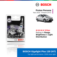 Bosch Plus 120 Gigalight H7 Headlight Bulb for Proton Persona VVT