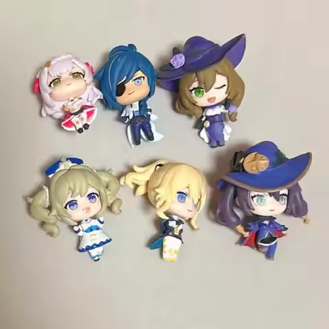 Bushiroad Creative Japanese Genshin Impact Collectible Capsule Figures Vol 3 Barbara Noelle Mona Kae