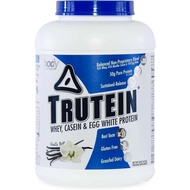 Body Nutrition Trutein High Protein Powder: 45% Whey, 45% Casein, 10% Egg White Protein Shake Mix, G