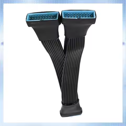 USB 3.0 Extension Cable USB 3.0 19/20 Pin Splitter Cable Motherboard USB 3.0 Splitter Extension Cabl