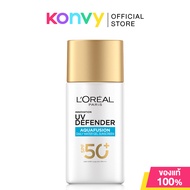 Loreal Paris UV Defender Daily Water Gel SPF50+/PA++++ Long UVA 50ml ลอรีอัล ปารีส กันแดดเนื้อบางเบ