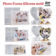 TGS Photo Frame Silicone Mould DIY Crafts Decorative Crystal Epoxy Resin
