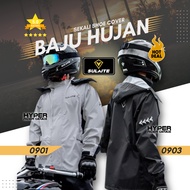 [CLEARANCE] MYRIDER Baju Hujan Motor Baju Hujan Waterproof Rain Coat Motorcycle Sulaite Raincoat Baj