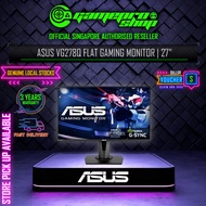 ASUS VG278Q Flat Gaming Monitor 27″ / FHD (1920×1080) / TN Panel / 144Hz / 1ms / G-SYNC / FreeSync / 3Y