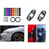 JDM Aluminum Car Bumper Washer / Car Bumper Clip