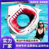 Shark Water Children's Toys Ready Stock Ring Swimming Ring Thickened Swimming Print New Style Factor