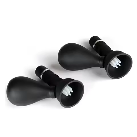 2pcs Clitoris Stimulator Vibrator Nipple Sucker Breast Enlargement Brush Clit Vibrating Female Mastu