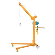 Mobile Foxy Crane Lifting Crane Hoist Portable Foldable Hand-Cranking Simple Foxy Crane Household
