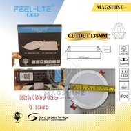 FEEL-LITE RRA 6w & 12w & 18w LED Ceiling Downlight with LED Driver // Round // SIRIM APPROVED