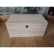 Dutch teak box outer size 35x23x23