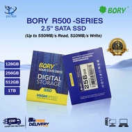 BRAND NEW ORGINAL Bory® R500 2.5" SATA III (6Gbs) SSD 128/256/512/1TB 3-Y WARRANTY