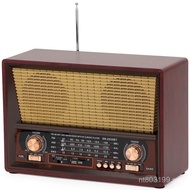 Radio Cross-Border Radio DE-2030BT Retro Old Man Bluetooth Loudspeaker Wooden Band 4USB DB7U