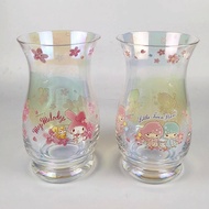 Sanrio My Melody Little Twin Stars Glass Vase Flower Pot 8251