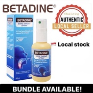 Betadine Sore Throat Spray 50ml (Expiry: 2026)