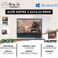ACER ASPIRE 3 SLIM A314-22 AMD RYZEN 3-3500U 12GB 256GB 14 HD W10 R0HR