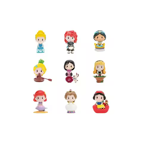 POP MART Disney Princess Exclusive Car Collection Mystery Boxes Single Mystery Box/Full Box 9 Pcs 21