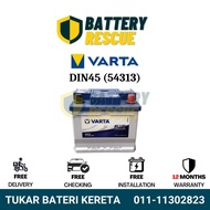 [Installation Available] DIN45 | LN1 | 54313 | Varta Blue Dynamic Car Battery Bateri Kereta | Coroll