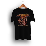 Kaos Music Band Metal Anthrax - Rock Band Metal Anthrax 10