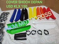 cover shock klx 150 s cover usd klx 150 tutup shock klx tele tutup pelindung shoch depan klx 150 cov