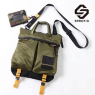 🇯🇵日本代購 STRICT-G x master-piece Collaboration Series S Helmet bag shoulder bag No.02123-G2  斜孭袋 單肩包 機