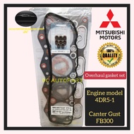 MITSUBISHI CANTER GUTS FB300 4DR51 4DR5-1 ENGINE ENGINE TOP OR FULL OVERHAUL GASKET SET