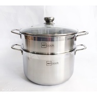 Bộ Nồi Kèm Xửng Hấp HT 30CM